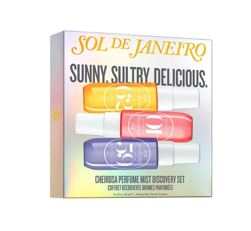 Sunny Sultry Delicious Cheirosa Perfume Mist Discovery Set