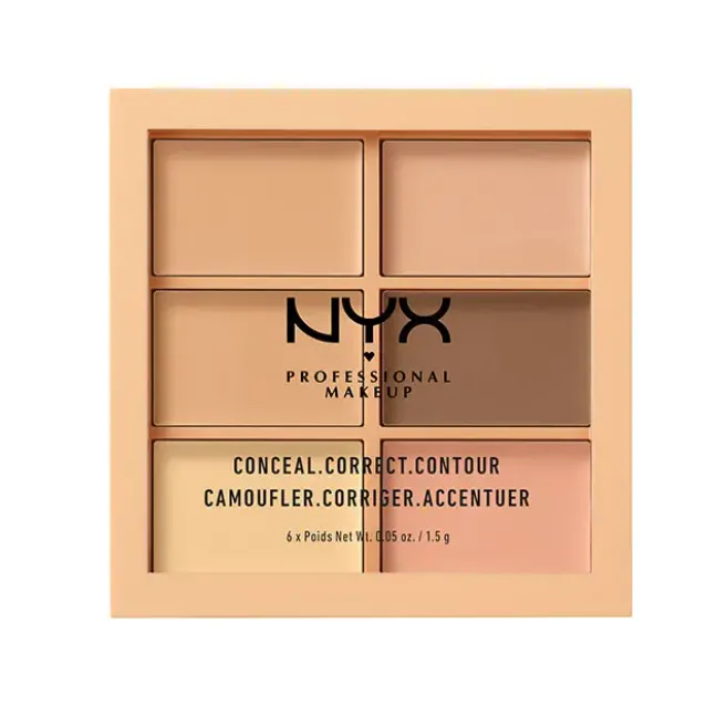 Palette correctrice, anti-cernes et contour