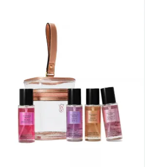 Set de 4 brumes (4x75ml) avec trousse de Victoria's Secret