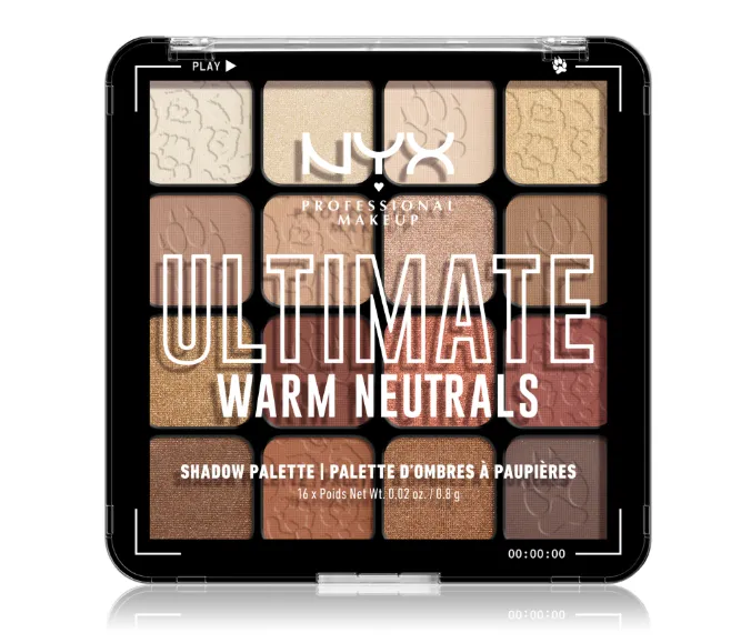NYX Ultimate Shadow Palette Warm Neutrals shade