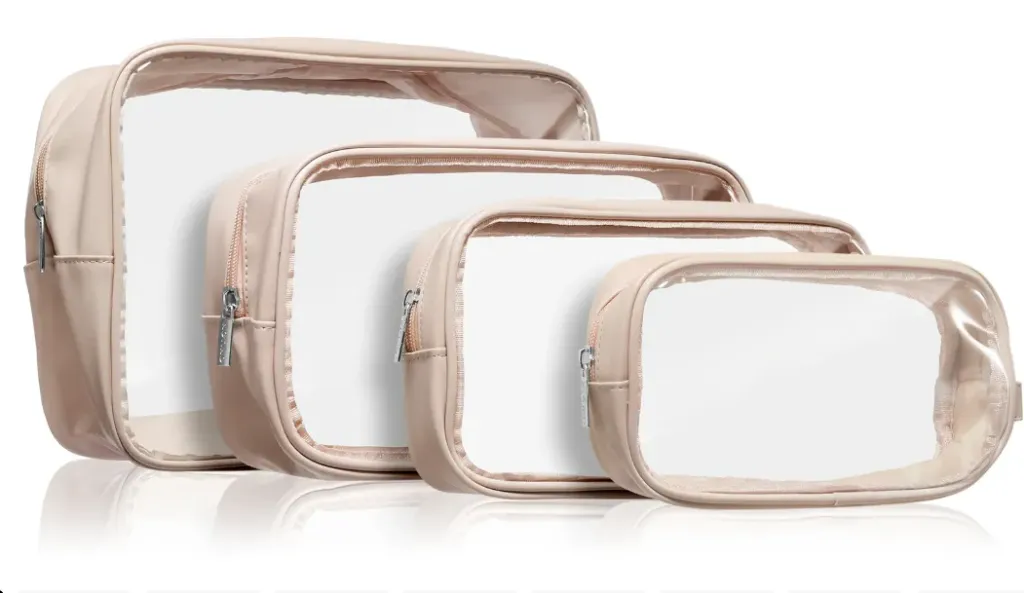 Travel Collection Clear Organizer Set