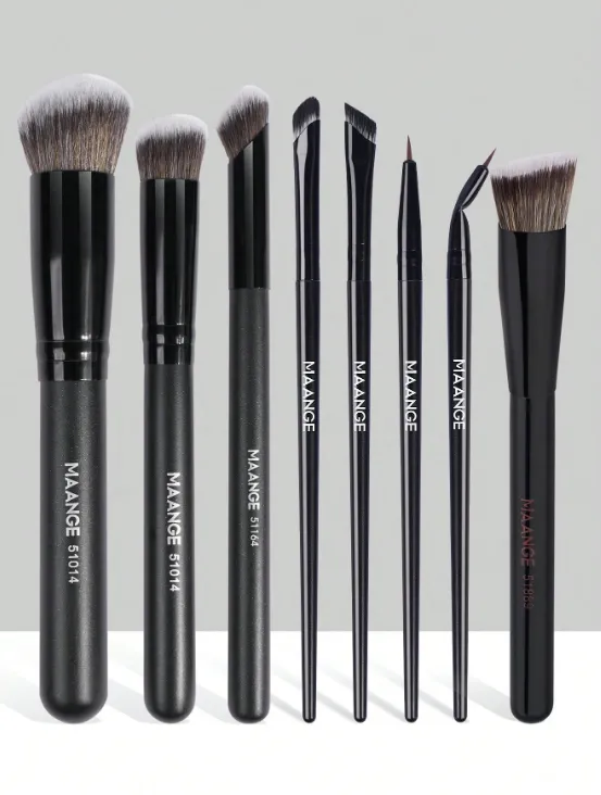 Maange 8 pièces de pinceaux de maquillage