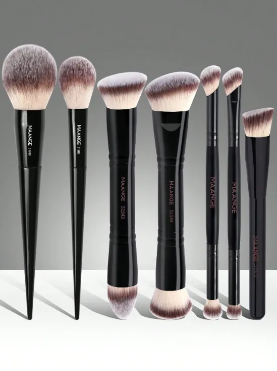 MAANGE Ensemble de pinceaux de maquillage 7 pcs