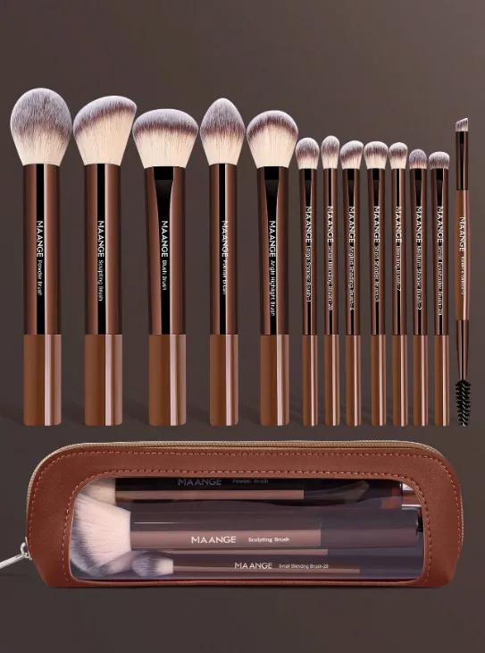 Maange 13 pièces + trousse de maquillage