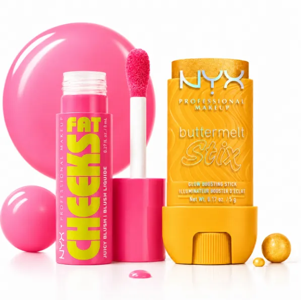 Le duo rosy and Golden cheeks NYX