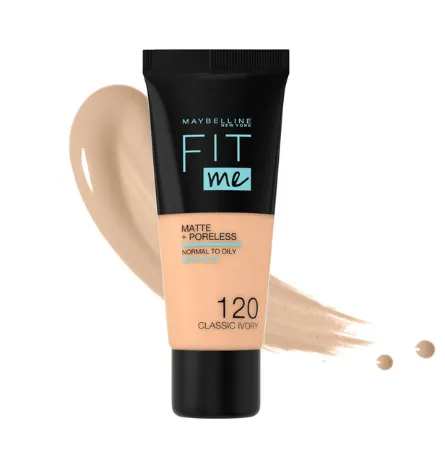 MAYBELLINE FIT ME FOND DE TEINT (120 classic ivory)
