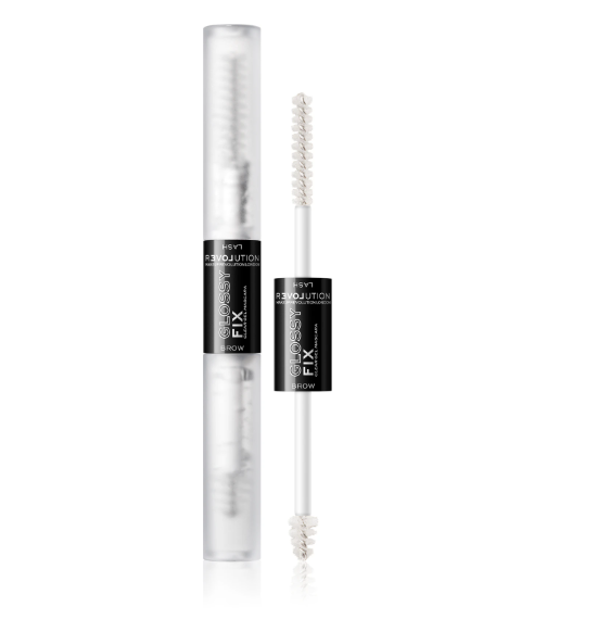Revolution Relove Glossy Fix mascara transparent cils et sourcils