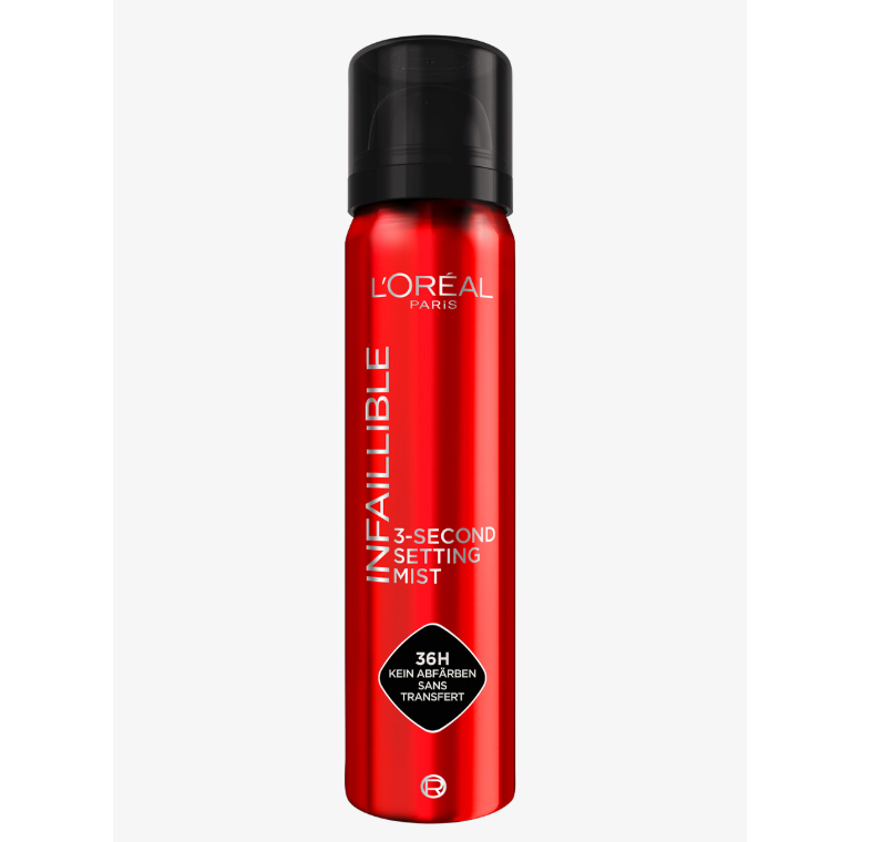 SETTING SPRAY INFAILLIBLE: 3-SECOND SETTING MIST