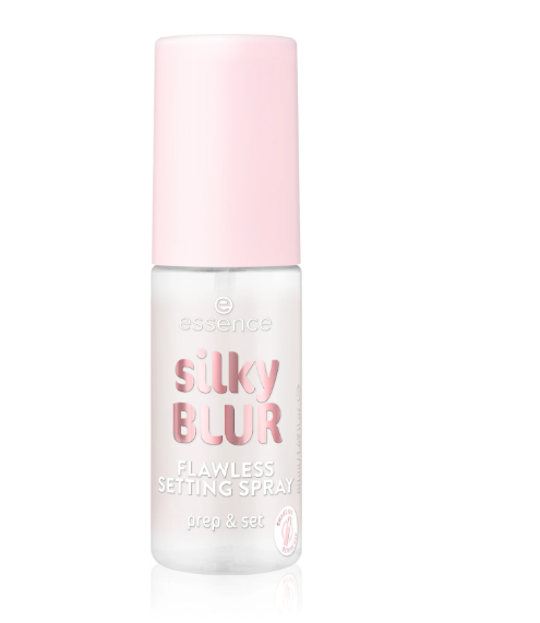 essence silky BLUR Fixing spray
