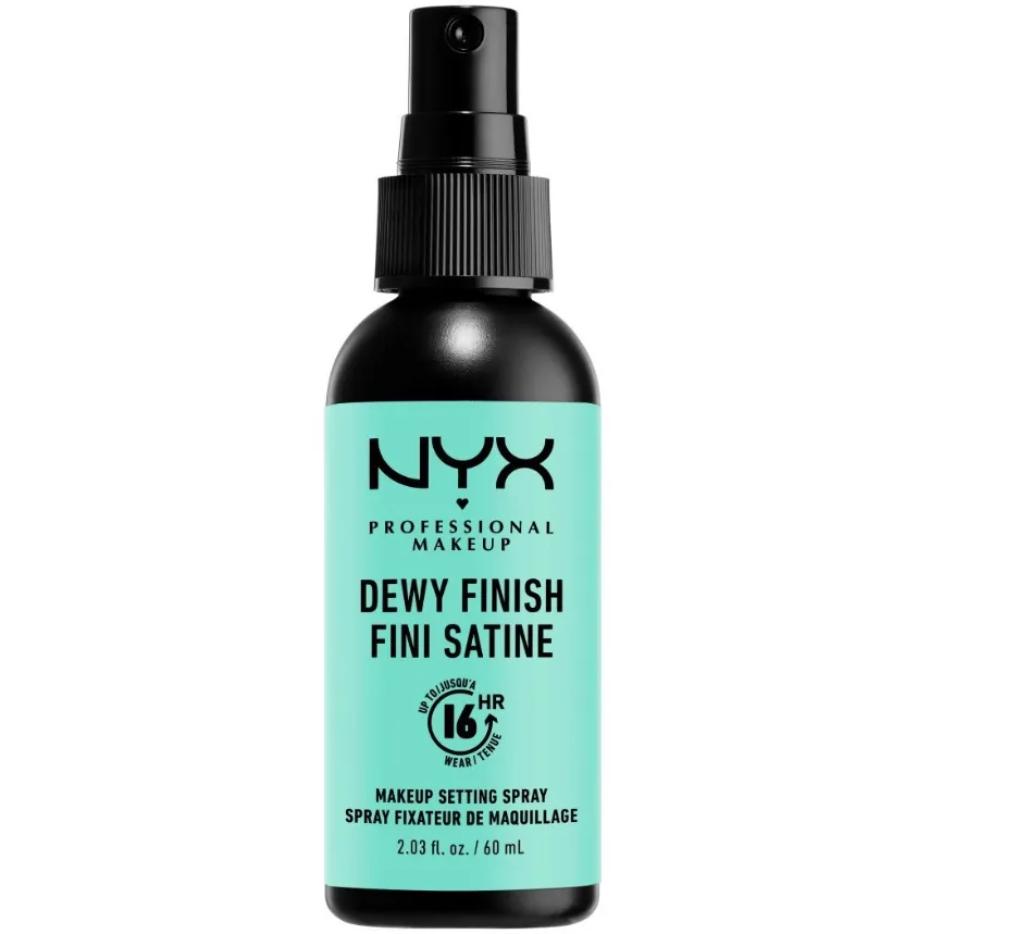 NYX Dewy Finish Makeup Setting Spray