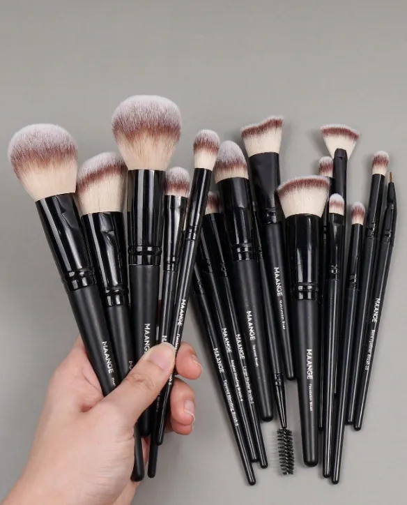 Collection de Pinceaux 18 PCS (Black)