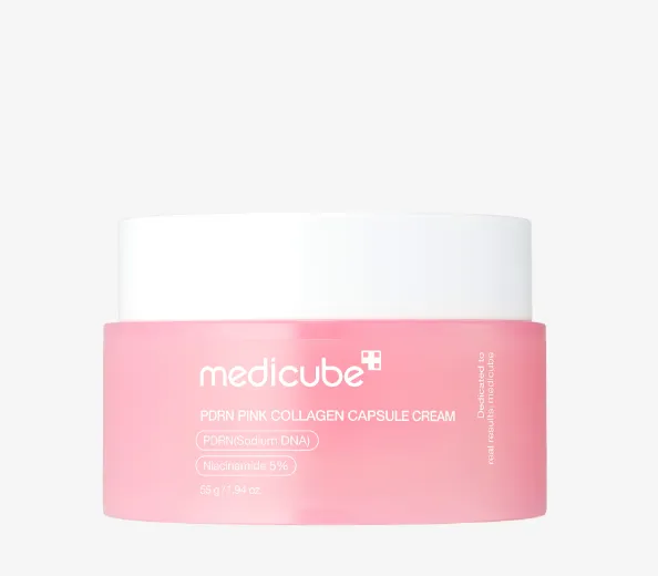 Medicube PDRN PINK COLLAGEN CAPSULE CREAM Soin de jour