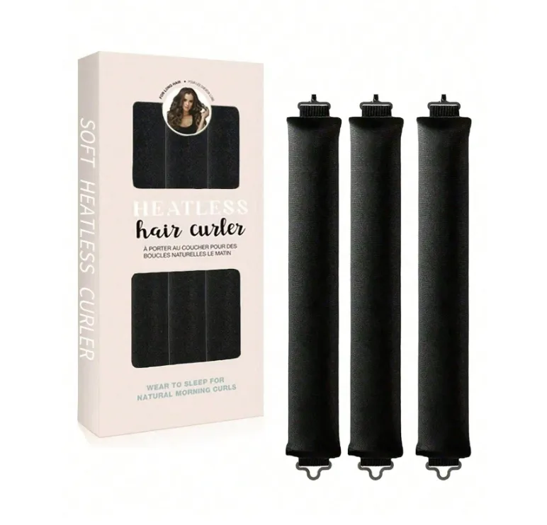 3 pièces Set de coiffure (Black)