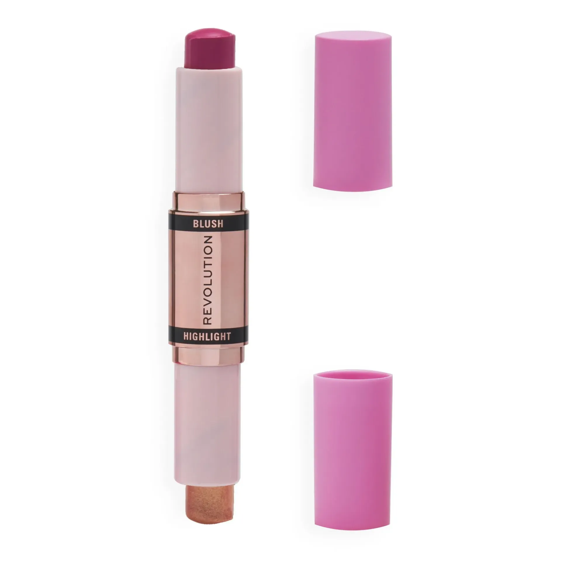 Makeup Revolution Blush & Highlight Stick Shine (Golden Shine)