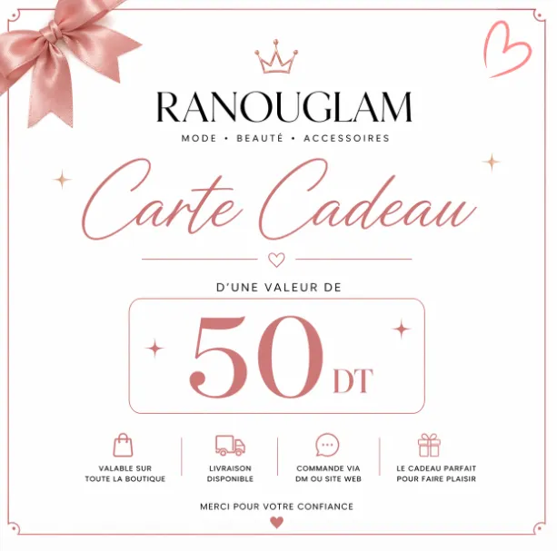 Carte-cadeau 50 DT