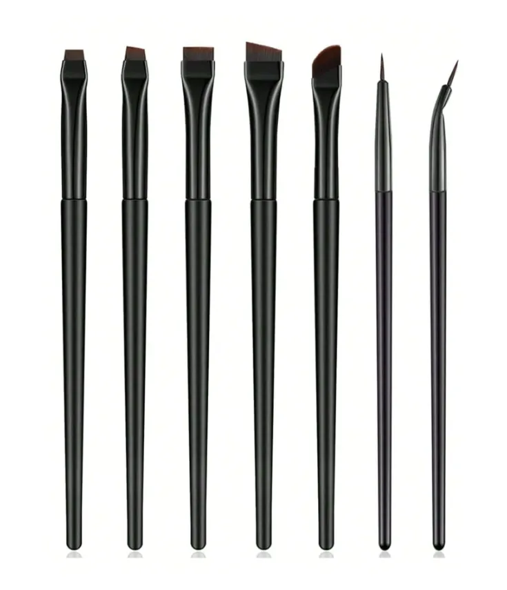 7 pièces de pinceaux de maquillage