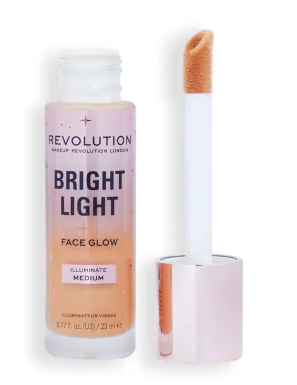 [Luster Medium Light] Makeup Revolution Bright Light Face Glow (Illuminate Medium)