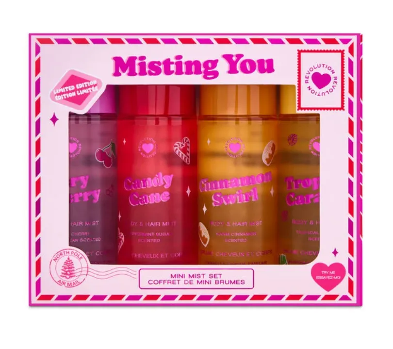 I Heart Revolution Misting You Mini Body Mist Set